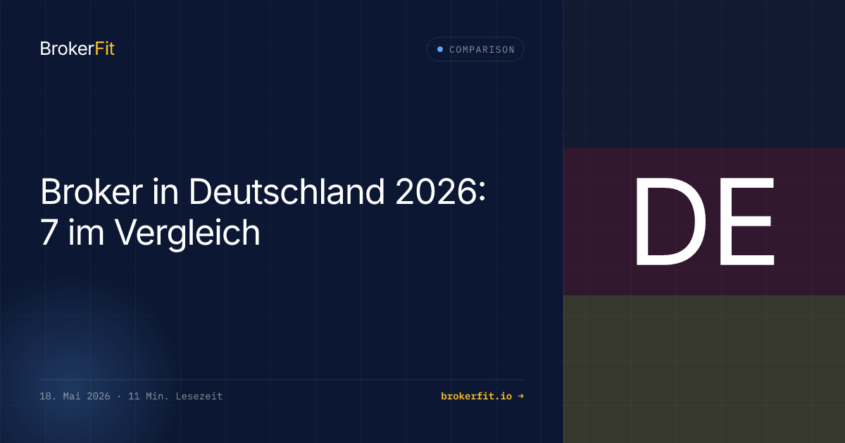 Broker in Deutschland 2026: 7 im Vergleich
