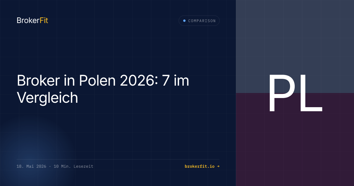Broker in Polen 2026: 7 im Vergleich