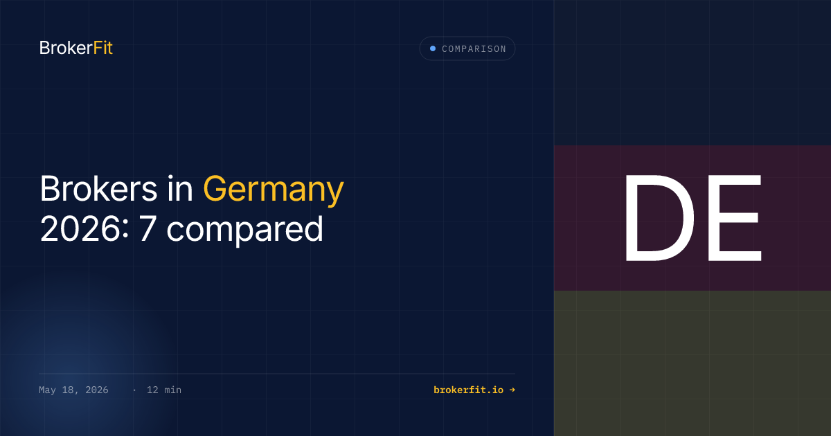 Brokers in Germany 2026: 7 Compared