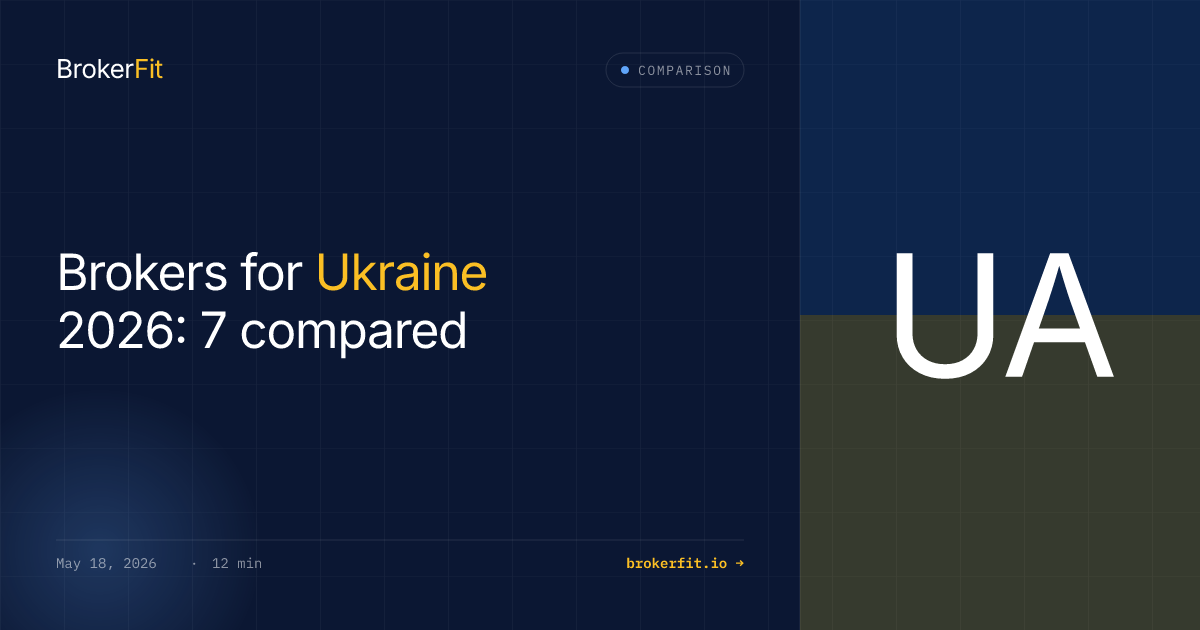 Best Broker for Ukraine 2026: Our Top Pick + 6 Compared