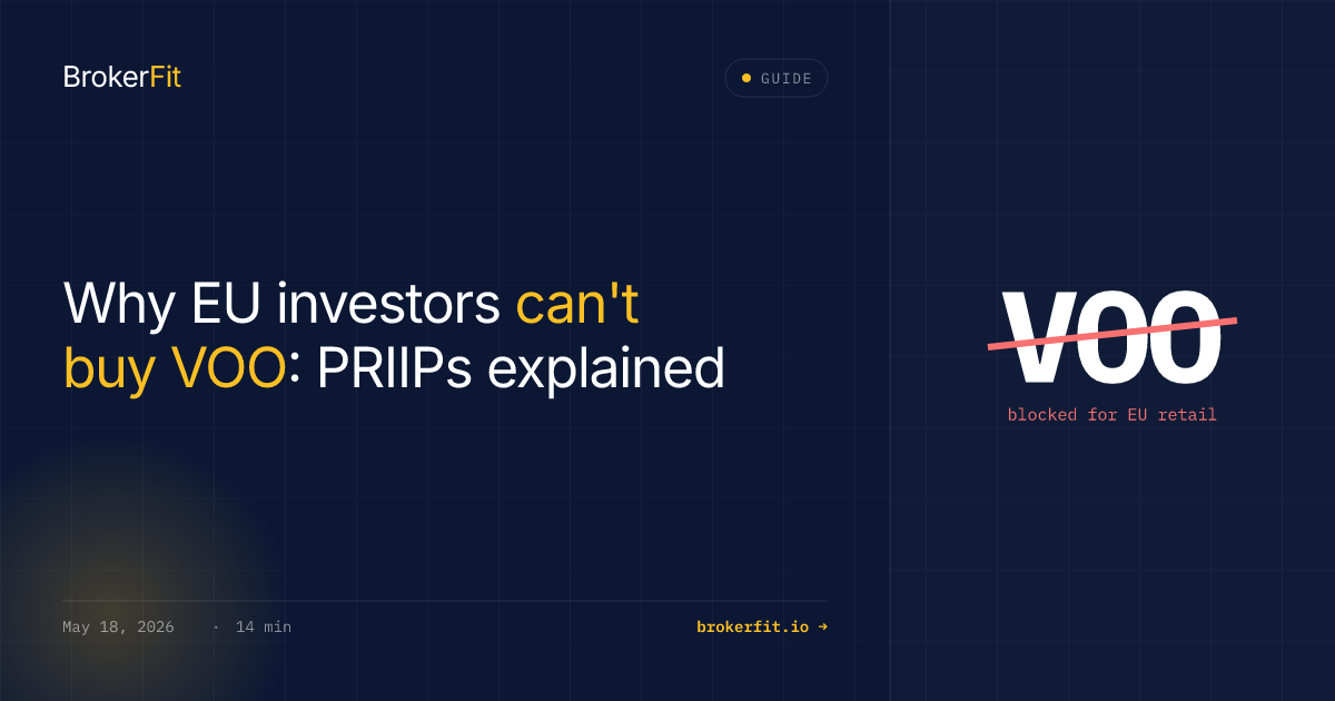 Can't Buy VOO in the EU? PRIIPs Workarounds (2026)