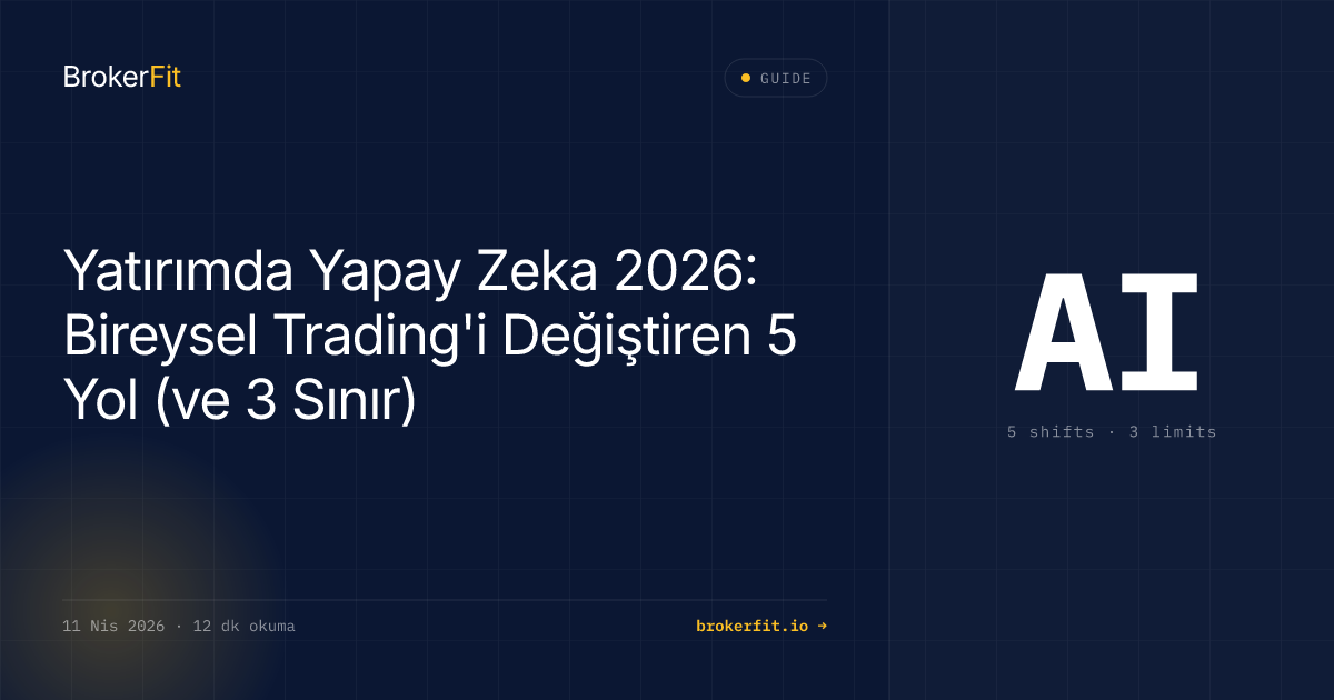 Yatırımda Yapay Zeka 2026: 5 Değişim ve 3 Sınır